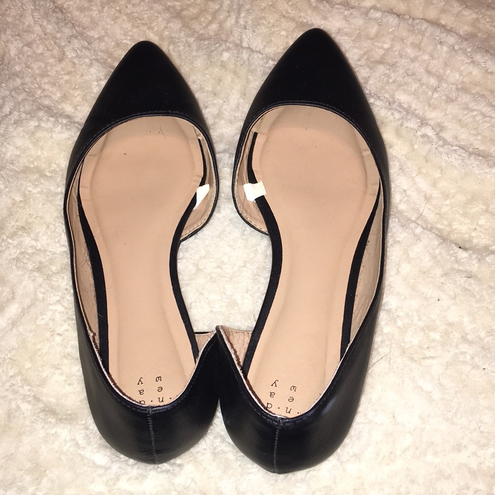 Black flats